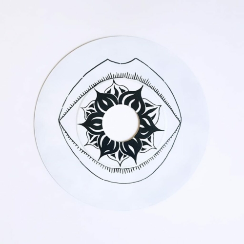 Œuvre sur vinyle de Nelly Chrestia-Cabané