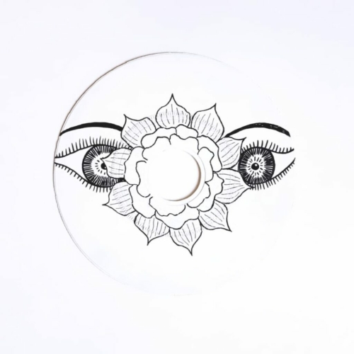 Œuvre sur vinyle de Nelly Chrestia-Cabané