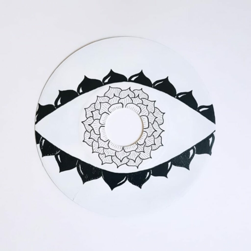 Œuvre sur vinyle de Nelly Chrestia-Cabané